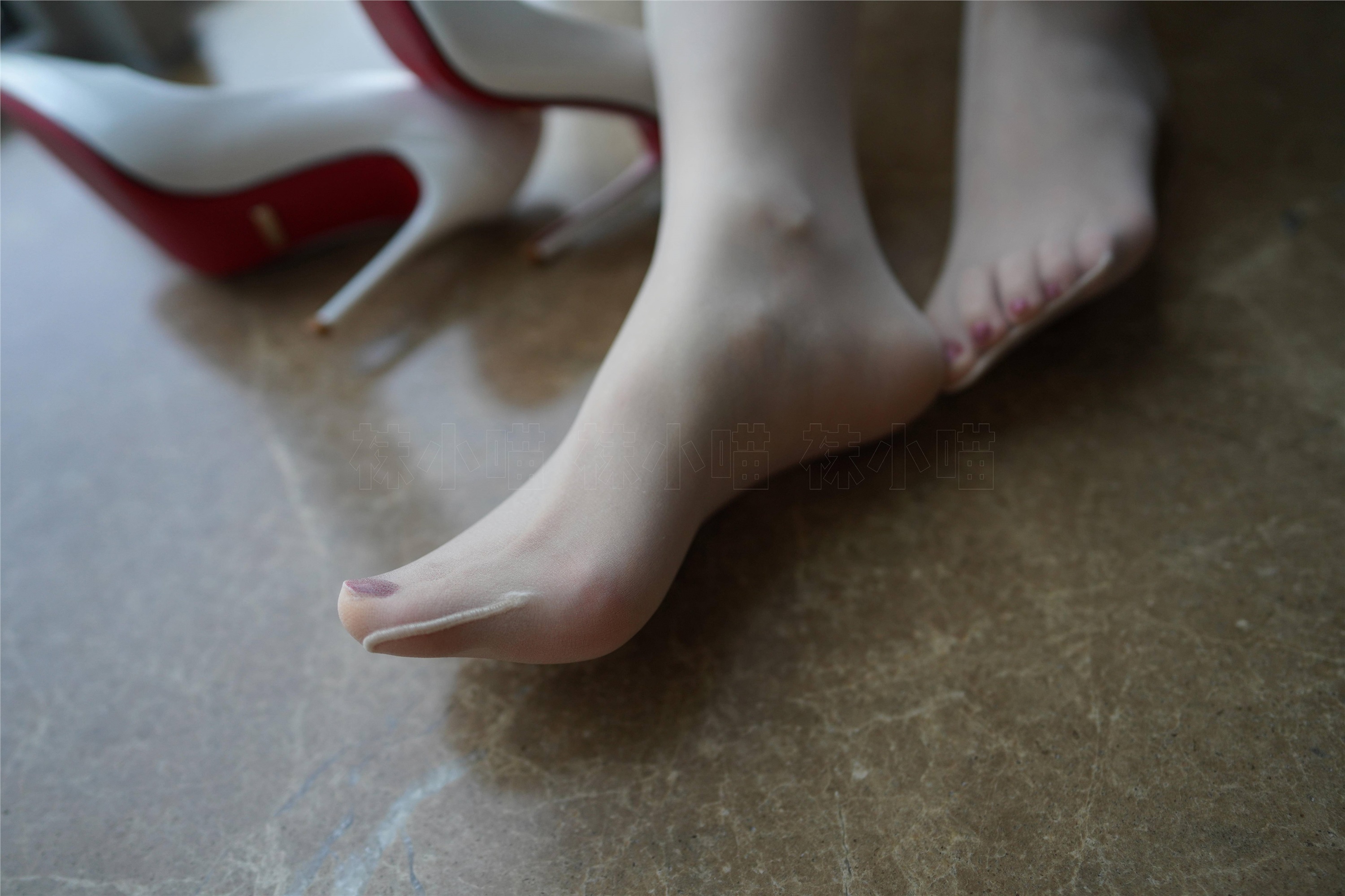 KittyWawa袜小喵  KT282 洁白无暇